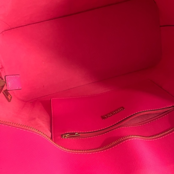 Large Merona Pink Tote Bag - Picture 2 of 4